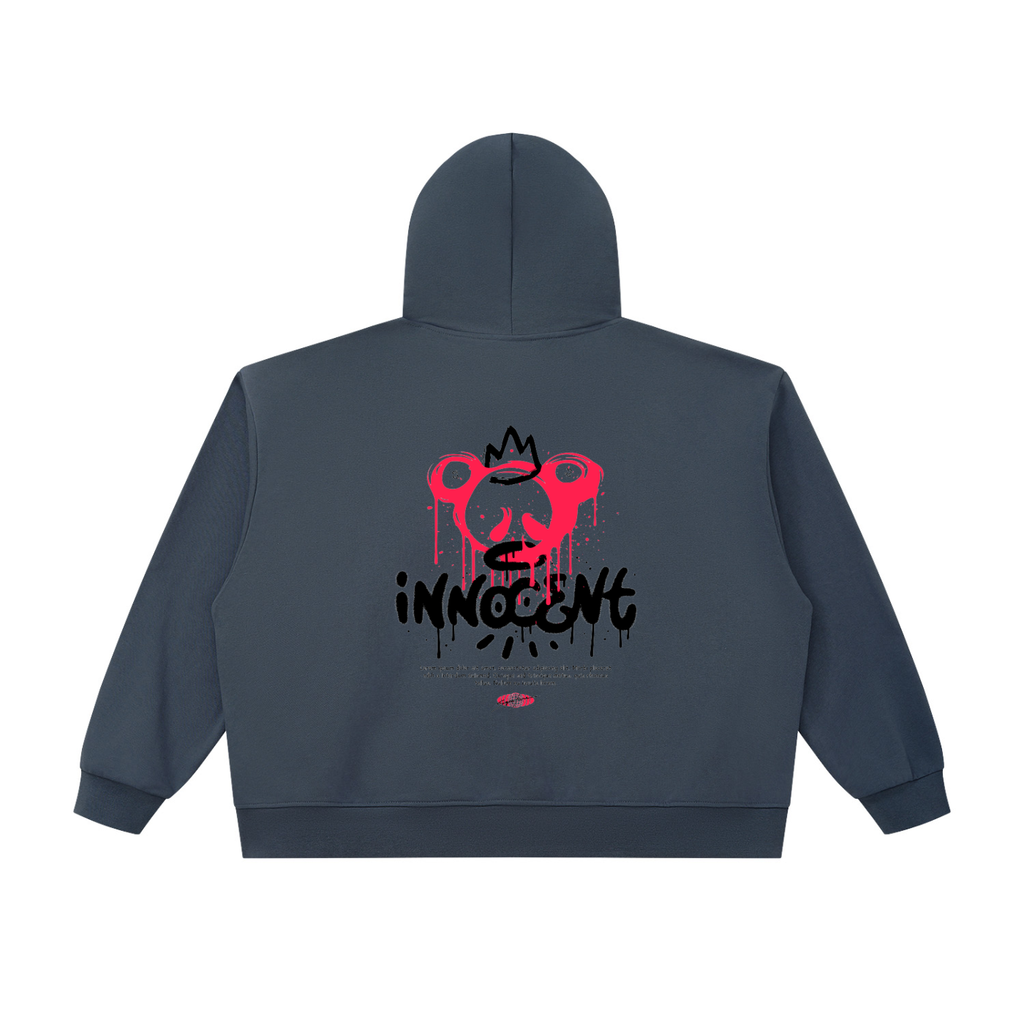 Built from Greatness- Unisex Oversized Chunky-Zip Boxy Hoodie