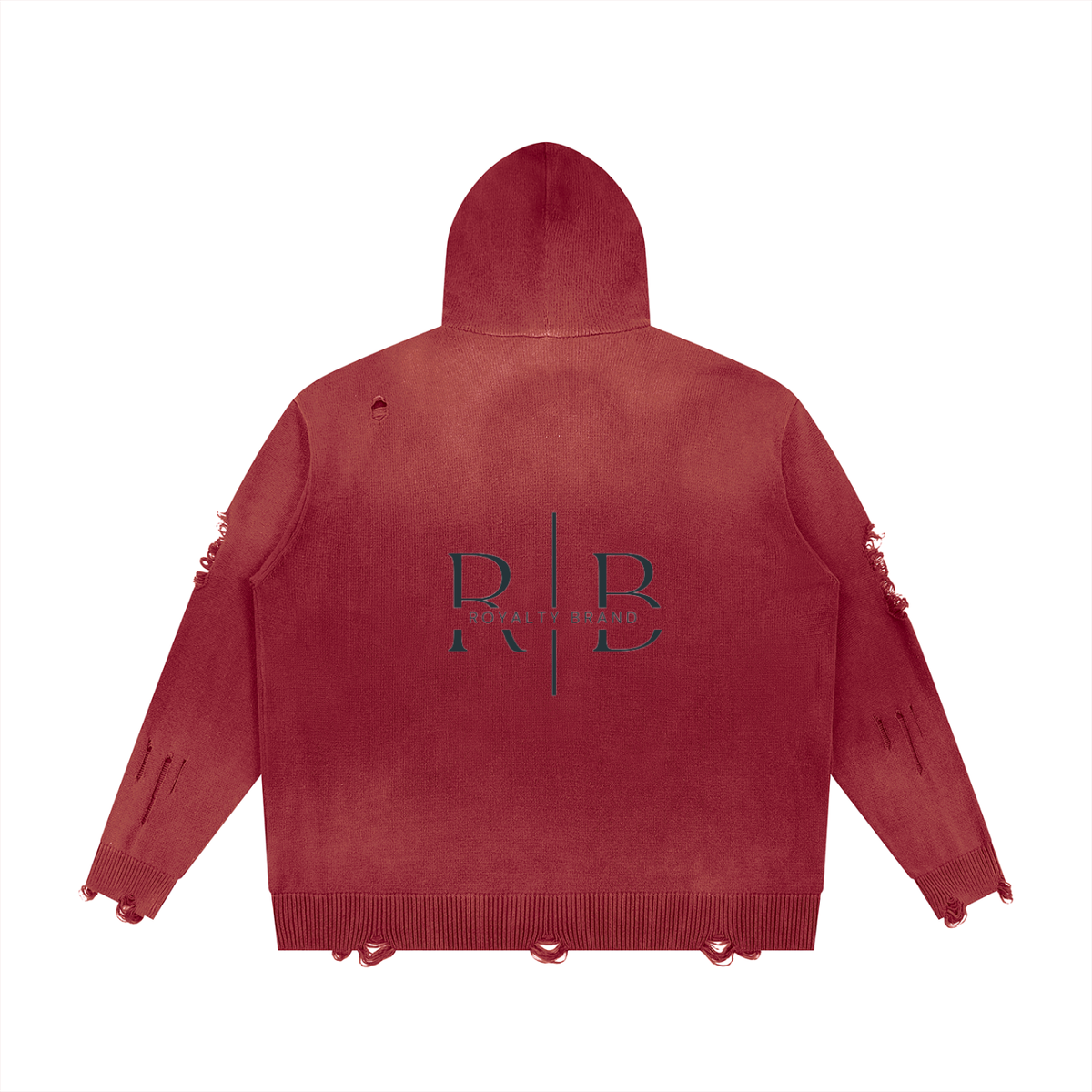 Jesus Saves- Unisex Distressed Full Zip Sweater
