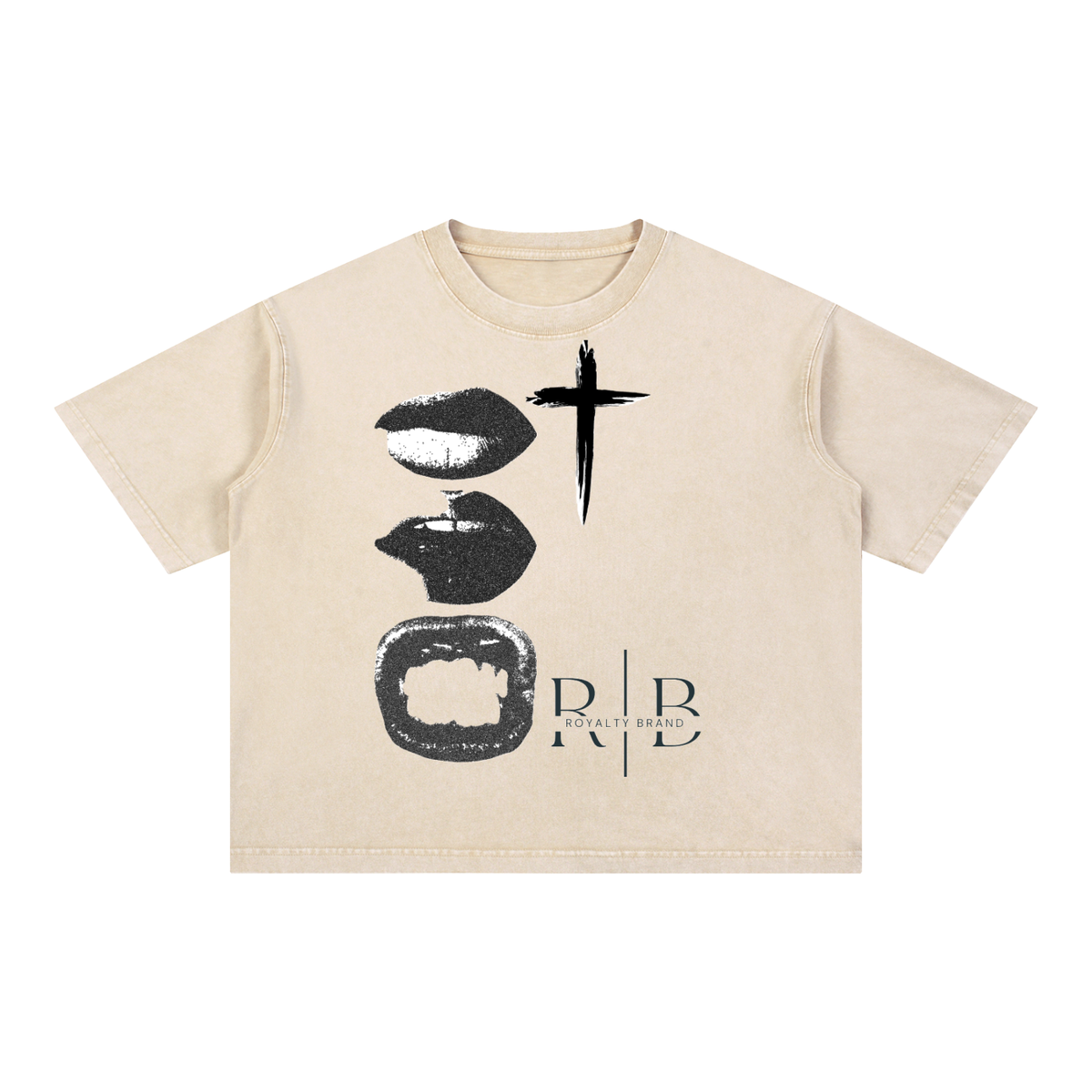 Jesus Saves- Mineral Wash Boxy Cotton T-Shirt