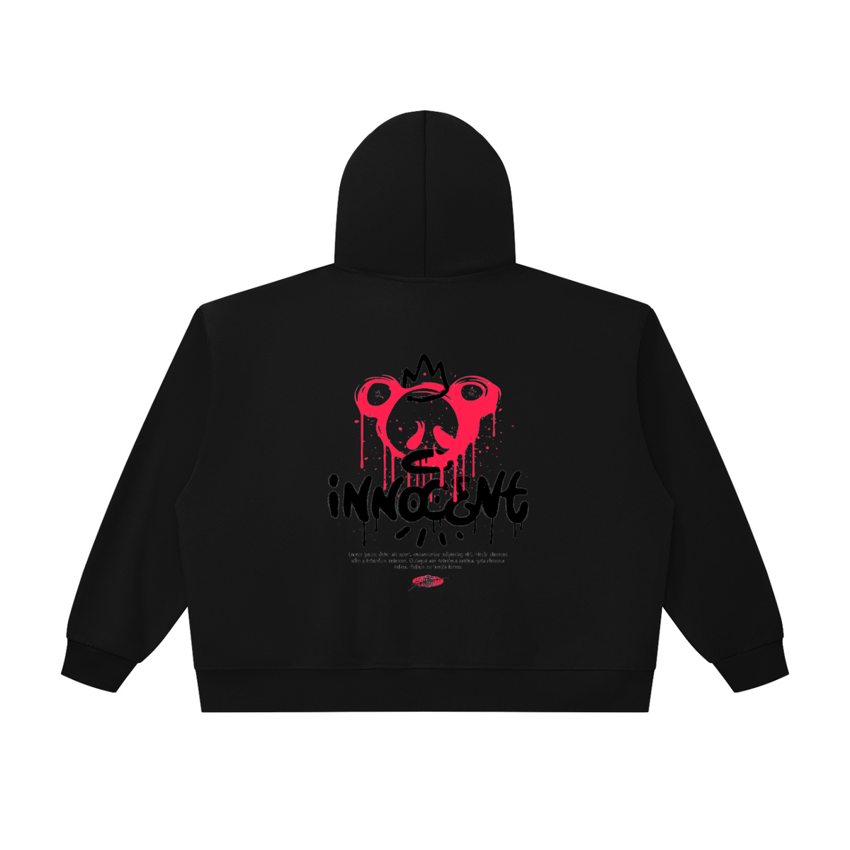Built from Greatness- Unisex Oversized Chunky-Zip Boxy Hoodie