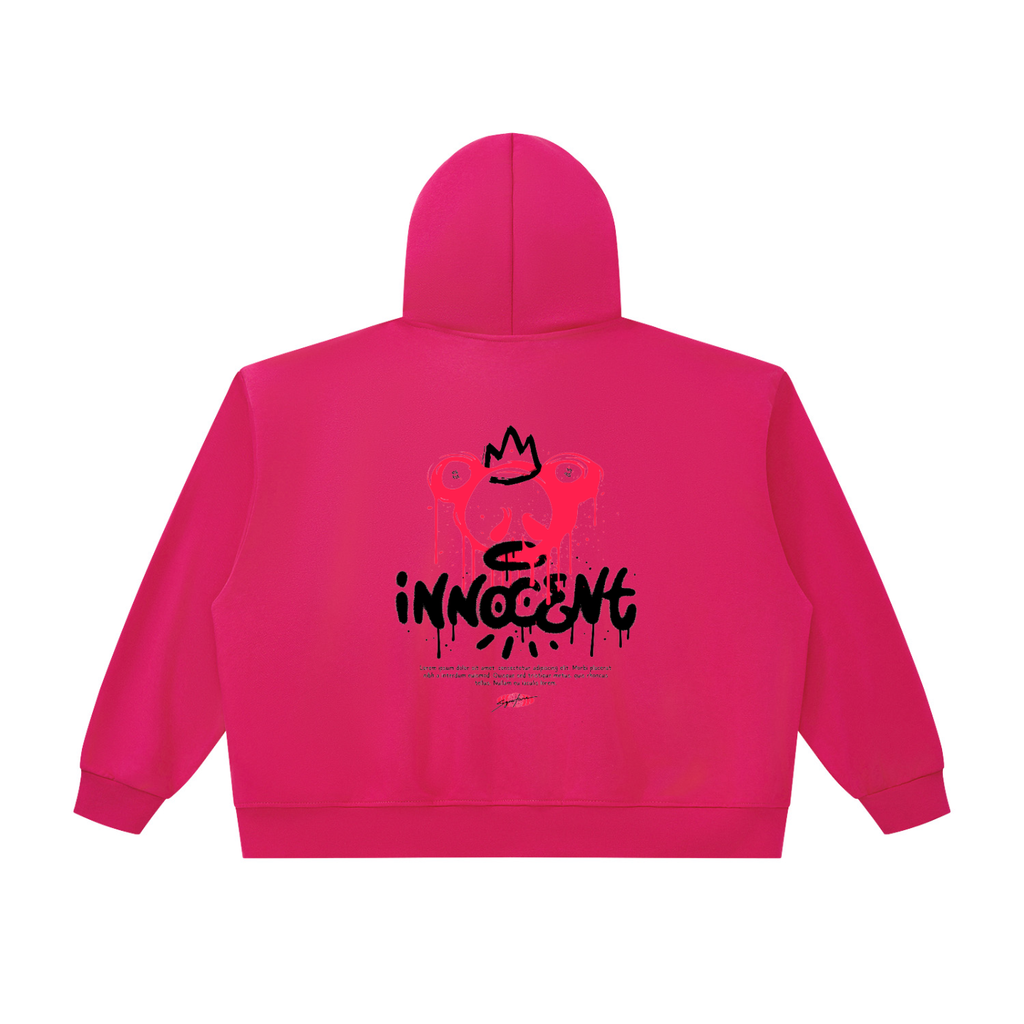 Built from Greatness- Unisex Oversized Chunky-Zip Boxy Hoodie