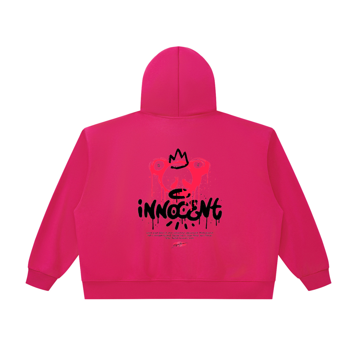 Built from Greatness- Unisex Oversized Chunky-Zip Boxy Hoodie