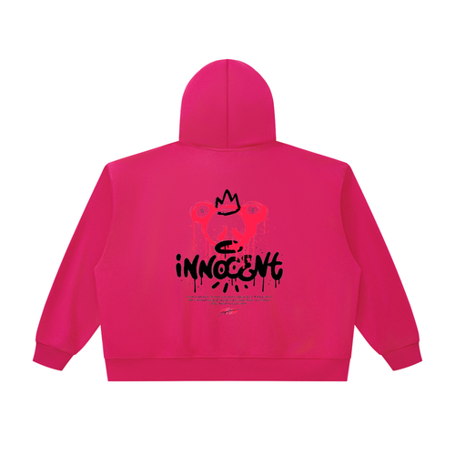Built from Greatness- Unisex Oversized Chunky-Zip Boxy Hoodie